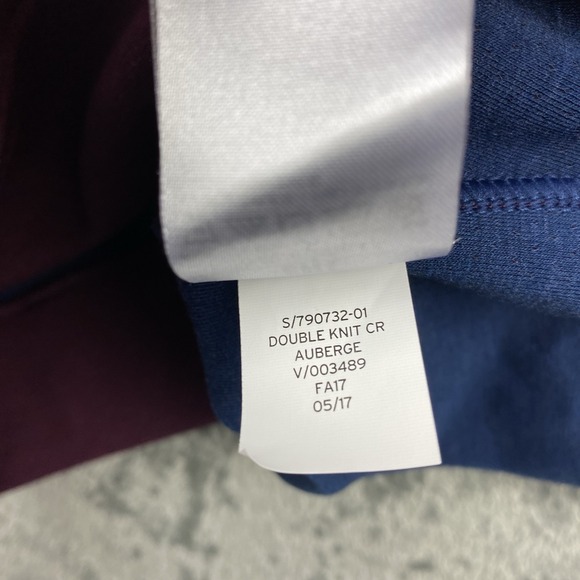 NWT Gap GapFit Sweatshirt Womens XS Burgundy Double Knit Crop Hoodie Activewear - Picture 10 of 15